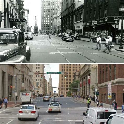 A then-and-now look at Baltimore