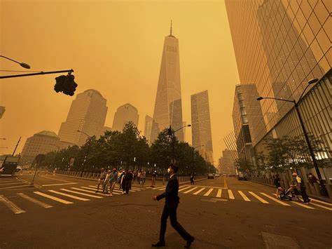 A third day of smoky air gives millions in US East Coast, Canada a new view of wildfire threat