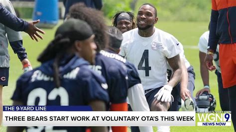 A trio of Bears make their first OTA appearance Wednesday