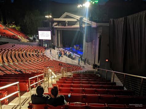 Seating view photo of The Greek Theatre, section B Left Center, row U, seat 125 - Goo Goo Dolls tour: Summer Tour 2022, shared by abwills26 Great seats however if a person is tall enough they will block your view, not much but enough to have to look around them. The sound was good. A bit hard to see the members on stage clearly but you can't beat the price.