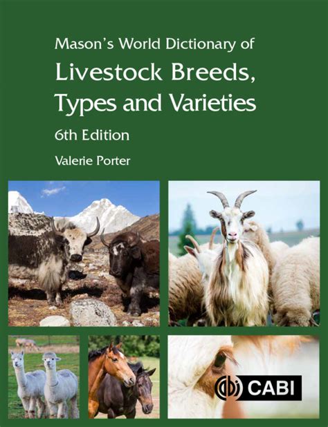 A world dictionary of livestock breeds types and varieties. - Pressa per balle vermeer 605 h manuale di istruzioni.
