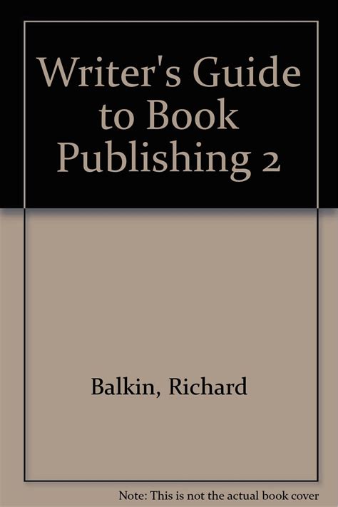 A writers guide to book publishing by richard balkin. - Manuale del rilevatore di monossido di carbonio kidde nighthawk.