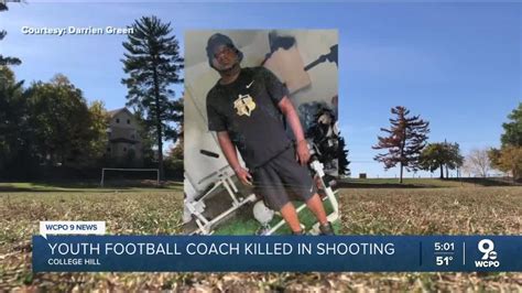 A youth football coach was shot in front of his team during practice at a park in St. Louis
