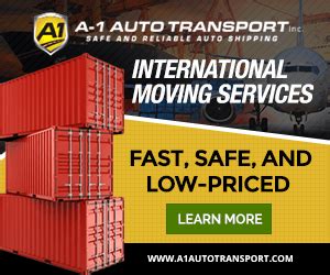 A-1 auto transport promo code. 190+ Countries served 2M+ Delivered services 97% of customers recommend us Home Information Current Seasonal Discounts & Specials What's in this article? Military Discounts Students Seniors Snowbirds Seasonal First Time Shippers Multi-Car Discounts Online Booking Military Discounts 