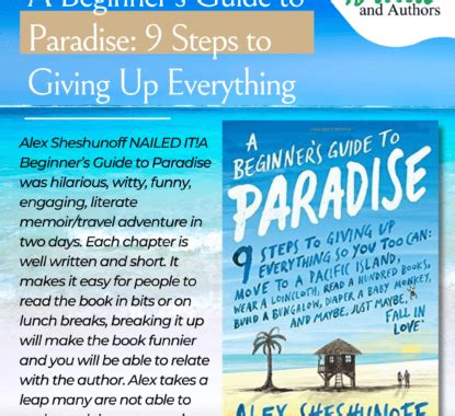 Read A Beginners Guide To Paradise 9 Steps To Giving Up Everything By Alex  Sheshunoff