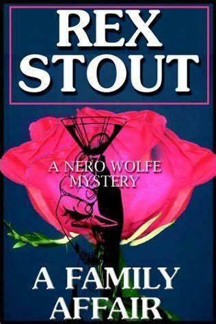 Download A Family Affair Nero Wolfe 46 By Rex Stout