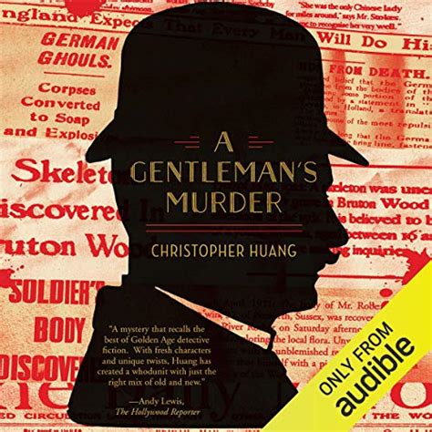 Read Online A Gentlemans Murder By Christopher  Huang