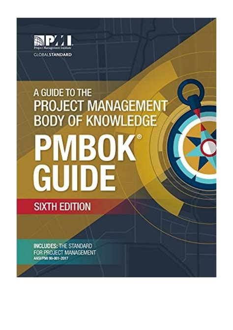 Download A Guide To The Project Management Body Of Knowledge Pmbok Guidesixth Edition By Project Management Institute