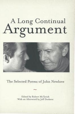 Read Online A Long Continual Argument The Selected Poems By Robert F Barsky