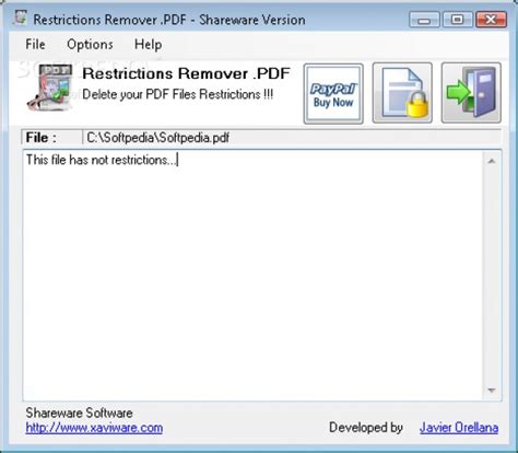 A-PDF Restrictions Remover for Windows