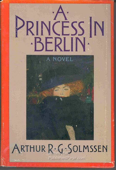 Download A Princess In Berlin By Arthur Rg Solmssen