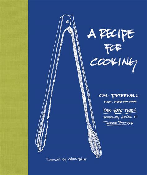 Read Online A Recipe For Cooking By Cal Peternell