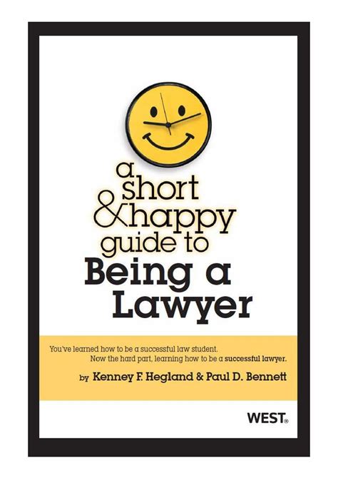 Full Download A Short And Happy Guide To Being A Lawyer Short And Happy Series By Kenney F Hegland