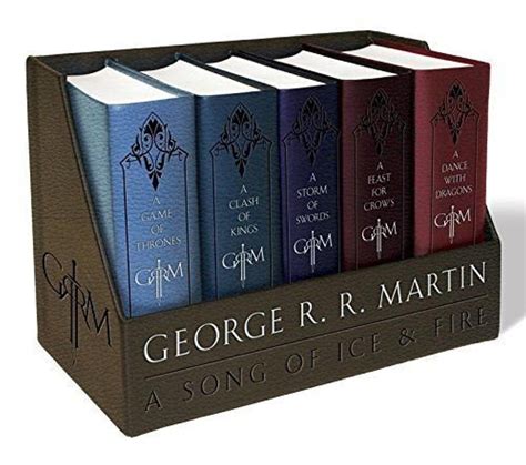 Read A Song Of Ice And Fire Leathercloth Boxed Set A Song Of Ice And Fire 15 By George Rr Martin