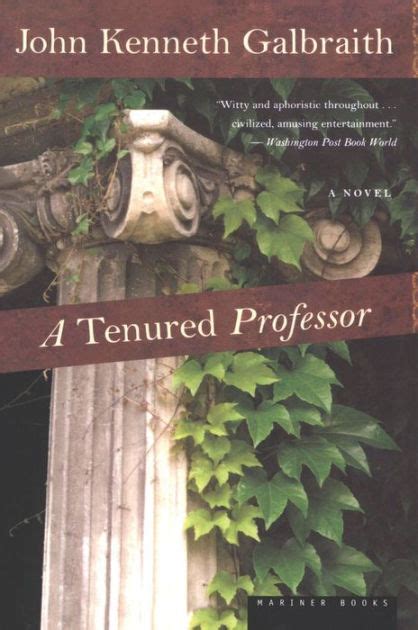 Download A Tenured Professor By John Kenneth Galbraith