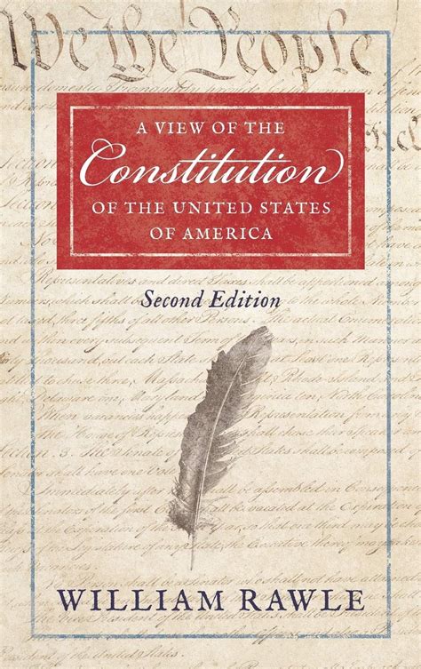 Read A View Of The Constitution Of The United States Of America 1829 By William Rawle