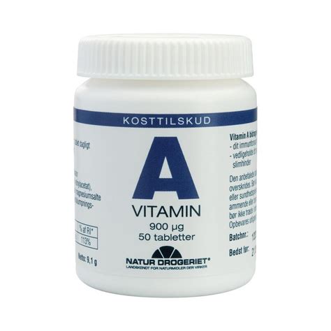 A-vitamin tabletter