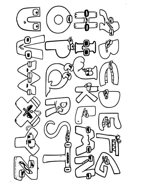 Cartoon Coloring Pages For Kids