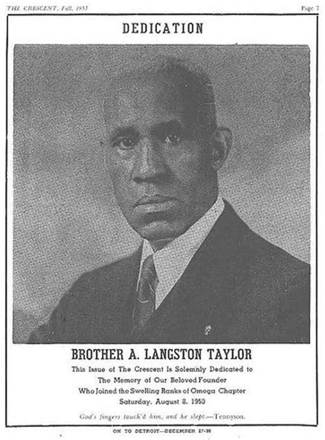 A. Langston Taylor ΦΒΣ - Xi Beta Sigma