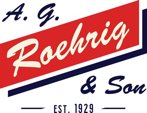 A.G. Roehrig & Son Heating air conditioning refrigeration and …