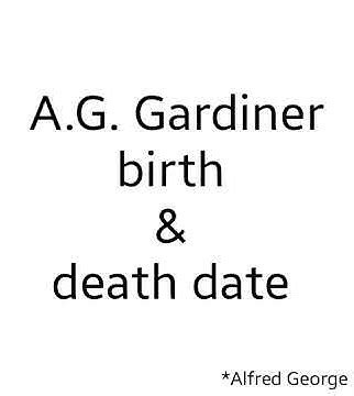 A.g. gardiner death