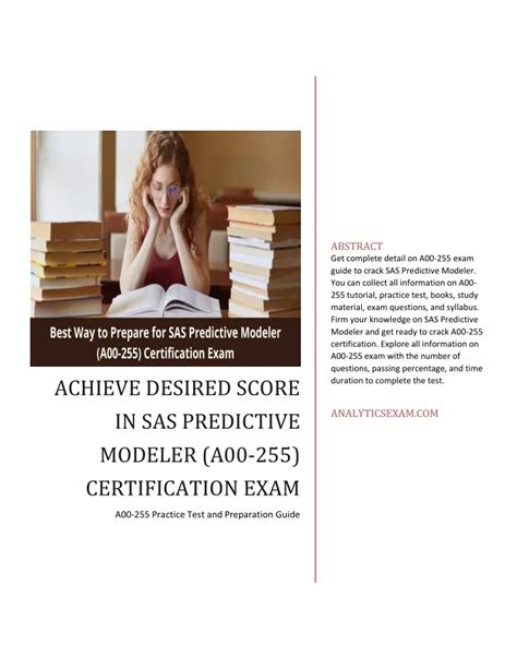 A00-255 Exam Vce Free