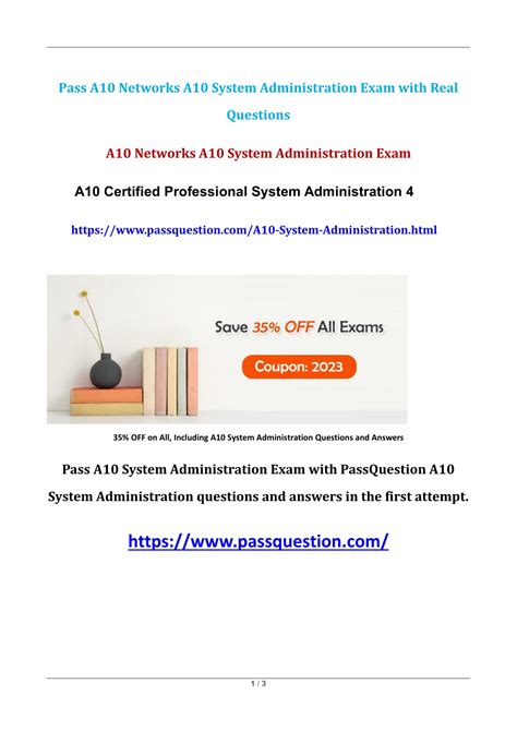 A10-System-Administration Probesfragen