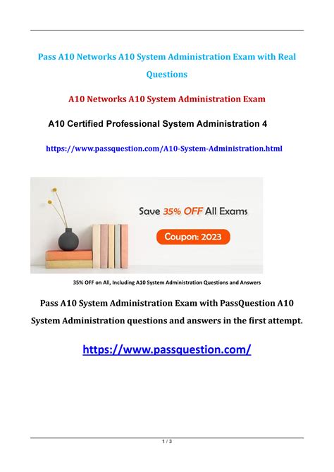 A10-System-Administration Testfagen