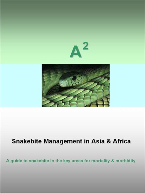 A2 Snakebite Management in Asia and Africa