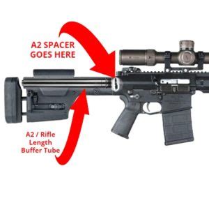 A2 Spacer – Holds the Buffer Retainer Pin for A2 ... - Cross Armory