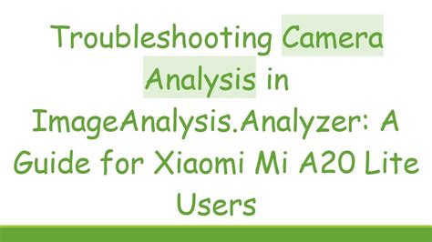 A20 Errors A Troubleshooting Guide