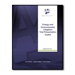A2L Consulting Releases Environmental Litigation Trial Presentation E Book