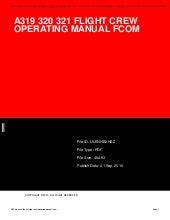 A319 320 321 flight crew operating manual fcom. - Illustrated triumph buyers guide revised edition.