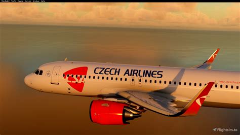 A320 NEO ČSA (Czech Airlines) Smartwings Livery for MSFS 2024