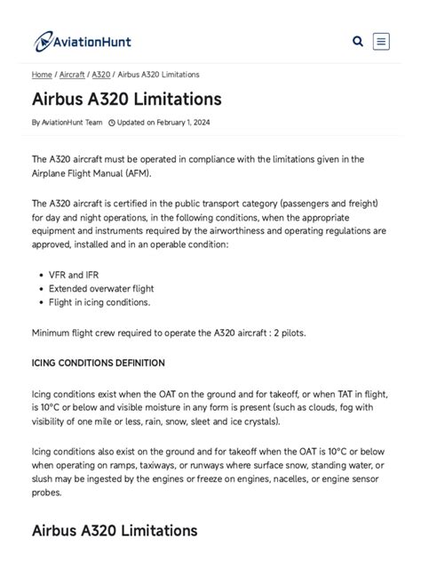 A320 limitations.  Aircraft General a320 limitations The Airbus A320 f...