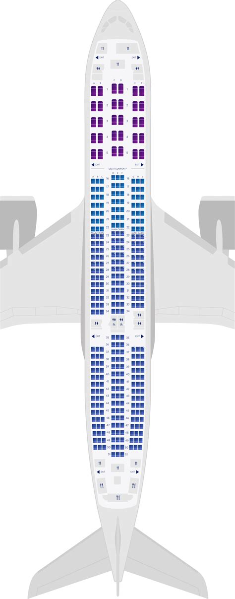 A350-900 seat map. Fiji Airways Airbus A350-900 aircraft seat map. Fiji Airways uses its Airbus A350-900 aircraft to connect the island nation to destinations across the Pacific to the US West Coast. The airliner is configured in a two class layout, featuring a 4-abreast Business class cabin with direct aisle access for all seats. 