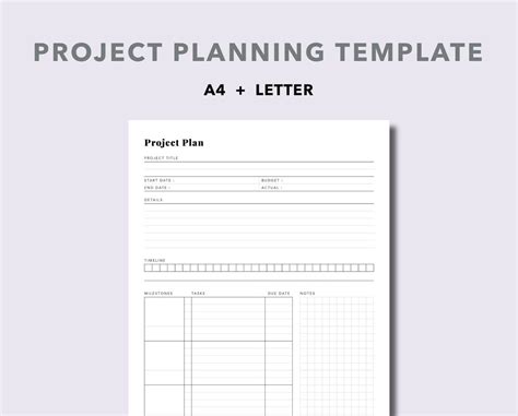 A4 Project Template