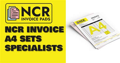 A4 ncr sets.  Important Note: Sets will be supplied loose and indivudually glued...