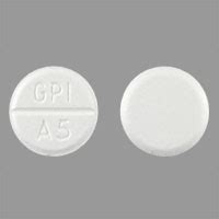 A5 gpi. Imprint: GPI A5. See More. Find Another Drug Search prescription drugs, over-the counter medications, and supplements. CLEAR. Medical Disclaimer. 