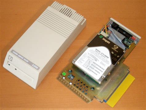 A590 hard drive.  It provides SCSI and XT-harddrive controller and 2MB Fast Ram.  I ...