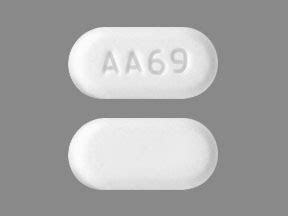 A69 white pill. Tramadol hydrochloride, USP is a white, bitter, crystalline and odorless powder. It is readily soluble in water and ethanol and has a pKa of 9.41. The n-octanol/water log partition coefficient (logP) is 1.35 at pH 7. Tramadol hydrochloride tablets, USP contain 50 mg of tramadol hydrochloride, USP and are white in color. 