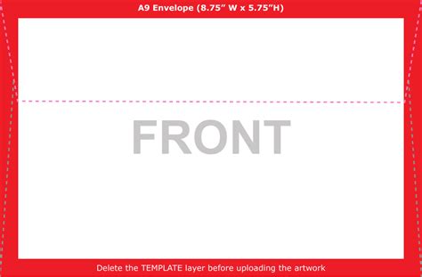 A9 envelope template.  Check out our c5 envelope inserts template selec...