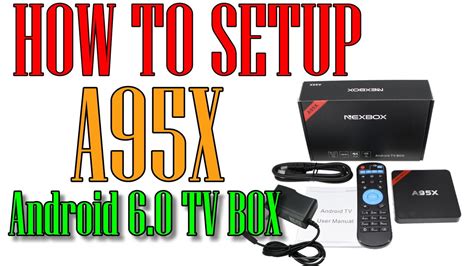 A95x user manual.  Setup instructions, pairing guide, and how to reset...
