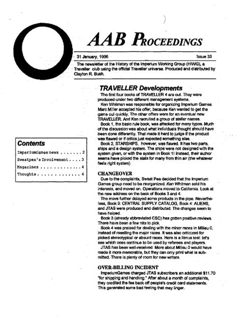 AAB Proceedings Issue 12