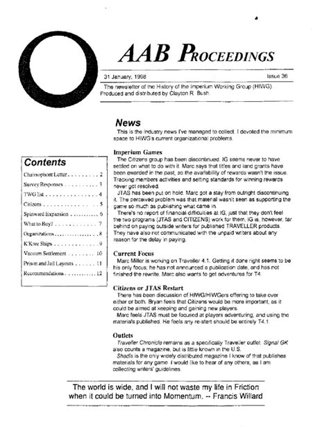 AAB Proceedings Issue 35