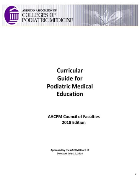 AACPM Curricular Guide 2 10 13