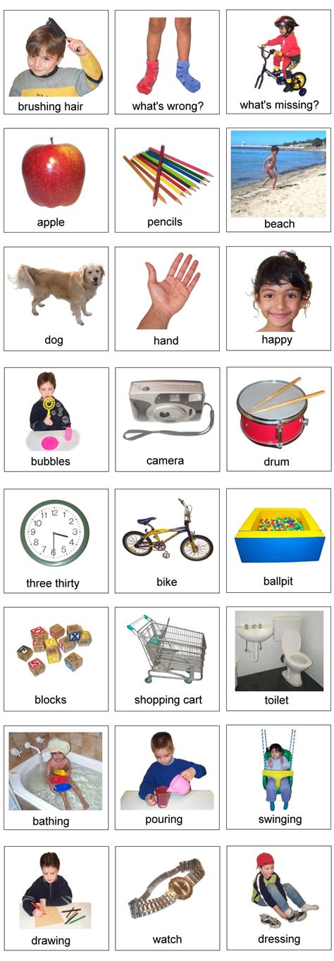 ABA/PECS/Autism/Applied Behavior/Behaviour Analysis/Therapy Flashcards on CDROM eBay