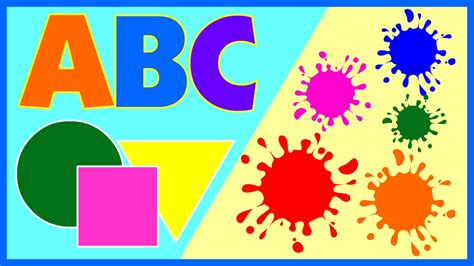 ABC, Colors, Shapes & Numbers Collection Kids Alphabet Song ...