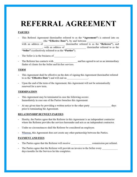 ABC Company Referral Agreement