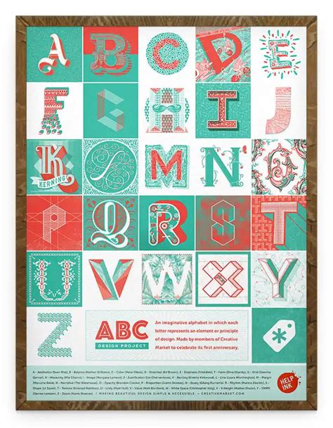 ABC Design Project Creative Letters for Charity Creative Market Blog